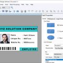 Windows Identity Card Printing Software screenshot