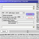 Advanced PDF to RTF Converter screenshot