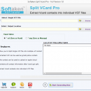 Softaken Split vCard Tool screenshot