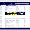 Karaoke Song List Creator screenshot