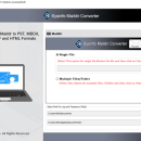 SysInfo Maildir Converter Tool screenshot