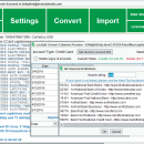 CSV2QFX Convert screenshot