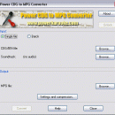 Power CDG to MPG Converter screenshot