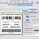 Barcode Generator for Apple Mac OS X screenshot