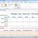 PIBudget App for Excel screenshot