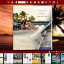 Coconut Palm Flip Book Theme screenshot