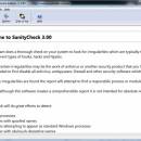 SanityCheck screenshot