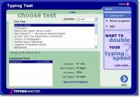 TypingMaster Typing Test screenshot