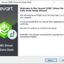 Devart ODBC Driver for Zoho Desk screenshot