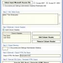 Advanced Access To HTML Table Converter screenshot