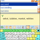 LingvoSoft Talking Dictionary English <-> Latvian for Pocket PC screenshot