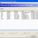 AQL htpasswd & htaccess Password Manager screenshot
