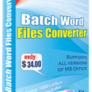Batch Word File Converter screenshot