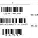 GS1 Linear and 2D Barcode Font Suite screenshot