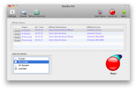 ShotPut Pro for Mac OS X screenshot