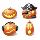 Icons-Land Vista Style Halloween Pumpkin Emoticons screenshot