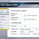 Miraplacid Text Driver SDK TE screenshot