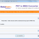 DataVare PST to MSG Converter Expert screenshot