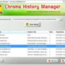 Chrome History Manager screenshot