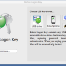 Rohos Logon Key for Mac screenshot