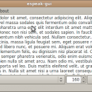 eSpeak for Mac OS X screenshot
