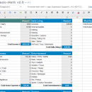 SSuite Basic-Math Spreadsheet screenshot