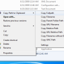 Copy Path to Clipboard screenshot