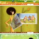 Flipbook_Themes_Package_Classical_Girl screenshot