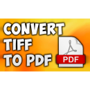 VeryUtils TIFF to PDF Converter Command Line screenshot