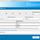 SysTools CSV to vCard for Mac screenshot