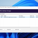 NoVirusThanks MAC Address Changer screenshot