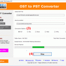 Regza OST to PST Converter screenshot