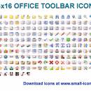 16x16 Office Toolbar Icons screenshot