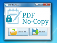 PDF No Copy for Desktop screenshot