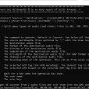 Audio Converter Console screenshot