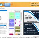 Excel Business ID Card Making Software screenshot