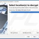 Avast Decryption Tool for HomuWitch screenshot