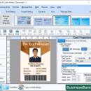 Printing Compatible Id Card Software screenshot