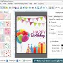 Birthday Cards Designing Software screenshot