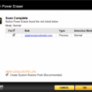 Norton Power Eraser screenshot