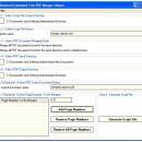 Advanced Command Line PDF Merger screenshot