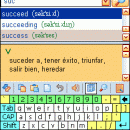 LingvoSoft Talking Dictionary English <-> Spanish for Pocket PC screenshot
