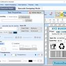 Industrial Barcode Label Maker Application screenshot