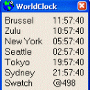 WorldClock screenshot