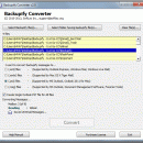 Backupify MBOX in PST Converter Tool screenshot