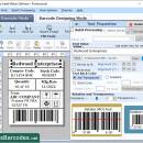Tracking Databar UPCA Barcode Software screenshot