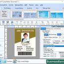 Student ID Card Templates Software screenshot