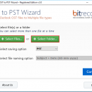 OST to PST Wizard screenshot