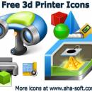 Free 3d Printer Icon Set screenshot