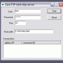 Core FTP Mini SFTP Server screenshot